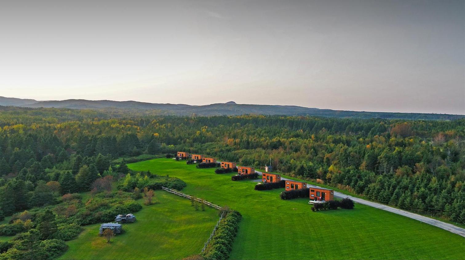 Motel Du Haut Phare Cap-des-Rosiers エクステリア 写真