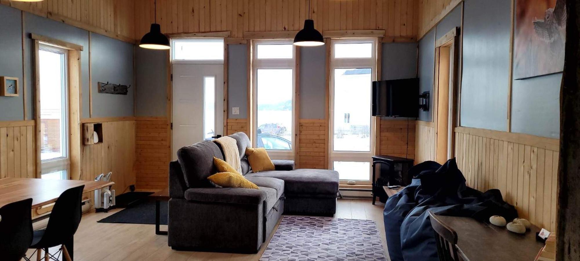 Motel Du Haut Phare Cap-des-Rosiers エクステリア 写真